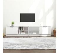 Meuble TV Sonoma Gris 80x35x36,5 cm Bois d'Ingénierie Armoire Basse vidaXL