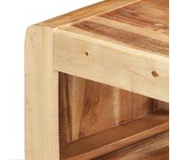 Vidaxl Meubles Tv 2 Pcs Bois D'acacia Massif Marron