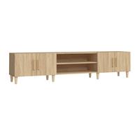 Vidaxl Meubles Tv Chêne Sonoma 180x31,5x40 Cm Bois D'ingénierie Multicolore