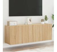 vidaXL Meuble TV mural 2 pièces Chêne Sonoma 60x30x41 cm 836943