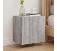 vidaXL Meubles TV muraux 2pcs sonoma gris 40,5x30x40cm bois ingénierie