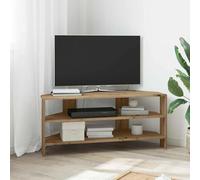 vidaXL MeubleTVd'Angle Chêne artisanal 102x40,5x45cm Bois d'ingénierie