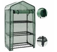 vidaXL Mini-serre 3 niveaux 46917 – Tente abri plantes d'extérieur, résistance