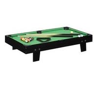 vidaXL Mini table de billard 3 pieds 92x52x19 cm Noir et vert Noir G