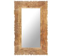 Vidaxl Miroir 80x50 Cm Bois De Manguier Massif