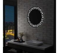 vidaXL Miroir à LED pour salle de bain 80 cm