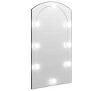 Vidaxl Miroir Avec Ã©Clairage Led 90x45 Cm Verre Arche