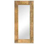 vidaXL Miroir Bois massif de manguier 50 x 110 cm