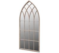 vidaXL Miroir de Jardin d'arche gotique 50x115 cm Intérieur/extérieur