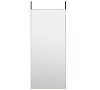 Vidaxl Miroir De Porte Dorã© 40x100 Cm Verre Et Aluminium