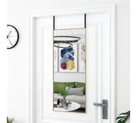 vidaXL Miroir de porte Doré 40x100 cm Verre et aluminium 327417 Or G