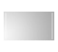 Miroir de Salle de Bain à LED 100x40 cm Maquillage Coiffeuse Toilette vidaXL