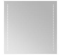 vidaXL Miroir de salle de bain à LED 50x50 cm