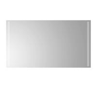 vidaXL Miroir de Salle de Bain à LED Décoratif Cosmétique Miroir de Courtoisie Miroir de Maquillage Toilette Maison Intérieur 50x90 cm