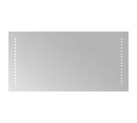 Miroir de Salle de Bain à LED 20x40 cm Décoratif Cosmétique Maquillage vidaXL