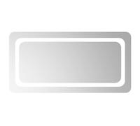 Miroir de Salle de Bain à LED 80x40 cm Maquillage Coiffeuse Toilette vidaXL