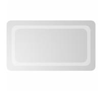 vidaXL Miroir de Salle de Bain à LED Décoratif Cosmétique Miroir de Courtoisie Miroir de Maquillage Toilette Maison Intérieur 40x60 cm