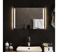 vidaXL Miroir de Salle de Bain à LED Miroir de Maquillage Lumineux Coiffeuse Cosmétique Décoration de Toilette Maison Intérieur 60x40 cm miroir G