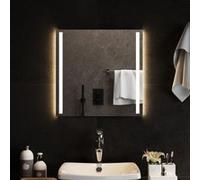 vidaXL Miroir de salle de bain à LED 50x50 cm