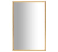 vidaXL Miroir Doré 60x40 cm