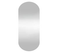vidaXL Miroir Mural 35x80 cm Verre Ovale