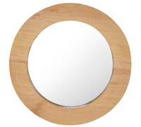 Teck Miroir Mural 40 cm Rond Suspendu Décoratif Salle de Bain Chambre vidaXL
