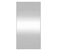 vidaXL Miroir Mural 40x80 cm Verre Rectangulaire, Miroir, Miroir de courtoisie, Miroir cosmétique, Miroir de Maquillage, Miroir de décoration