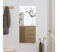 vidaXL Miroir mural 40x80 cm – Verre rectangulaire, miroir de maquillage