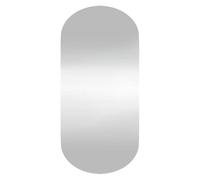 vidaXL Miroir Mural 45x100 cm Verre Ovale