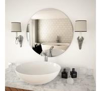 Vidaxl Miroir Mural 60 Cm Rond Verre