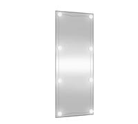 vidaXL Miroir mural avec lumières LED 40x100 cm verre rectangulaire