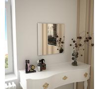 vidaXL Miroir mural carré 50 x 50 cm Verre