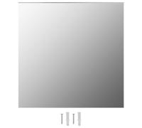 Miroir Mural 50 cm Rond Verre Décoration Mur Salle de Séjour Maison vidaXL