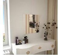 Vidaxl Miroir Mural Carrã© 50 X 50 Cm Verre