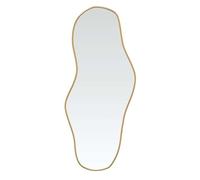 vidaXL Miroir mural Doré 80 x 35 cm