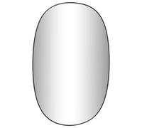 vidaXL Miroir mural argenté 60×40 cm pour maquillage, coiffeuse, salle de bain et salon