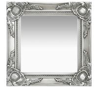 vidaXL Miroir mural style baroque 40x40 cm Argenté