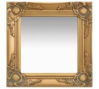 vidaXL Miroir mural style baroque 40x40 cm Doré