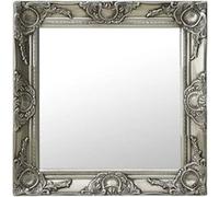 vidaXL Miroir mural style baroque 50 x 50 cm Argenté