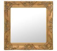 vidaXL Miroir mural style baroque 50x50 cm Doré 320313