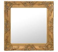 vidaXL Miroir mural style baroque 50x50 cm Doré 320313