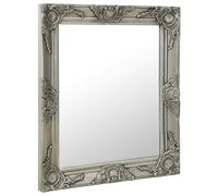 vidaXL Miroir mural style baroque 50x60 cm Argenté
