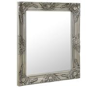 vidaXL Miroir mural style baroque 50x60 cm Argenté