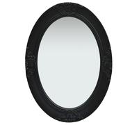 vidaXL Miroir mural style baroque 50x70 cm Noir