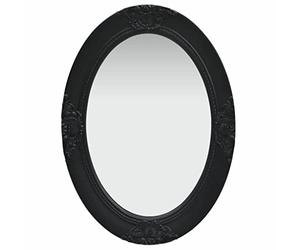 vidaXL Miroir Mural Style Baroque 50x70 cm Noir
