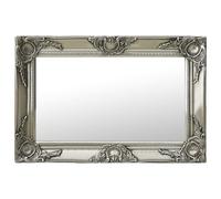 vidaXL Miroir mural style baroque 60x40 cm Argenté
