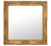 vidaXL Miroir mural style baroque 60x60 cm Doré 320333