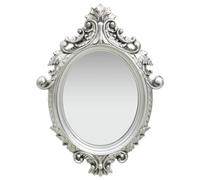 vidaXL Miroir Mural Style château 56x76 cm Argenté