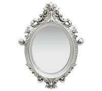 vidaXL Miroir mural style château 56x76 cm Argenté 320358