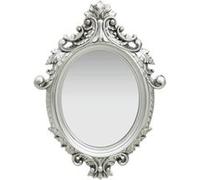 vidaXL Miroir mural style château 56x76 cm Argenté 320358 Gris G